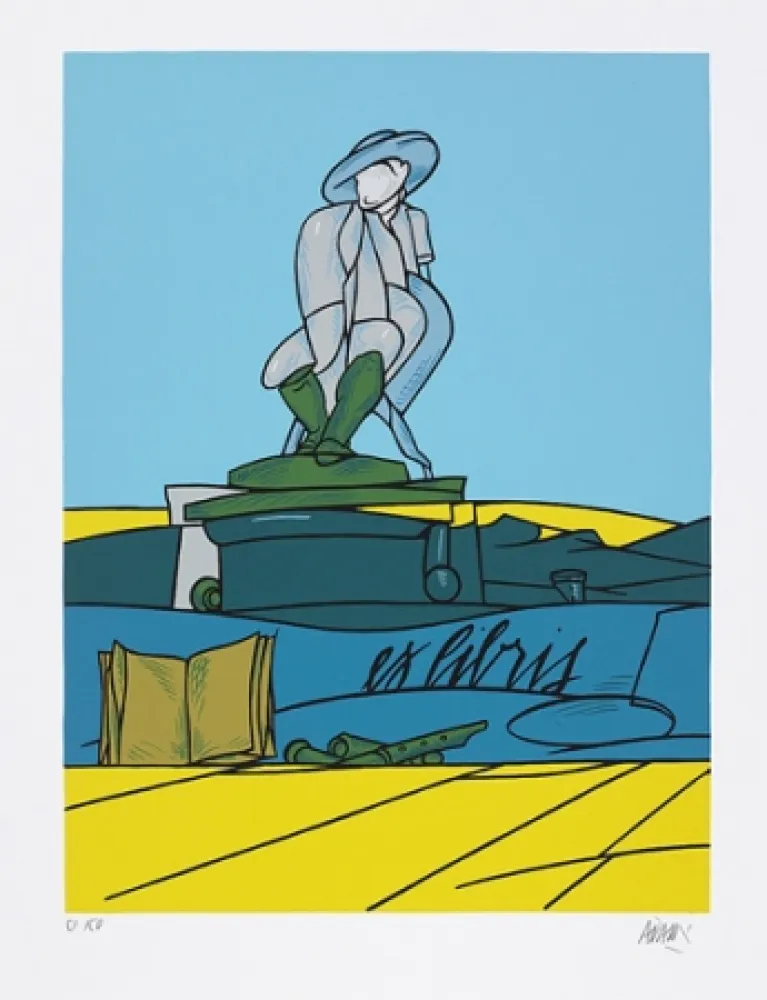 Serigrafia Adami - Dialogue dans le paysage