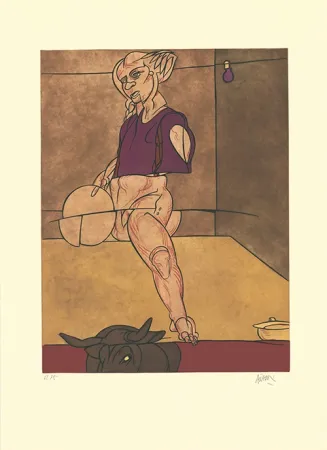 Água-Forte E Água-Tinta Adami - Enlèvement d'Europe