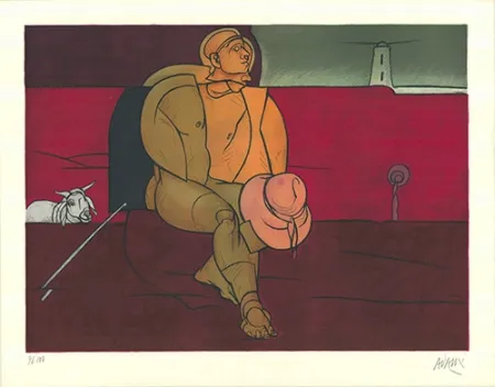 Litografia Adami - Gardien de phare