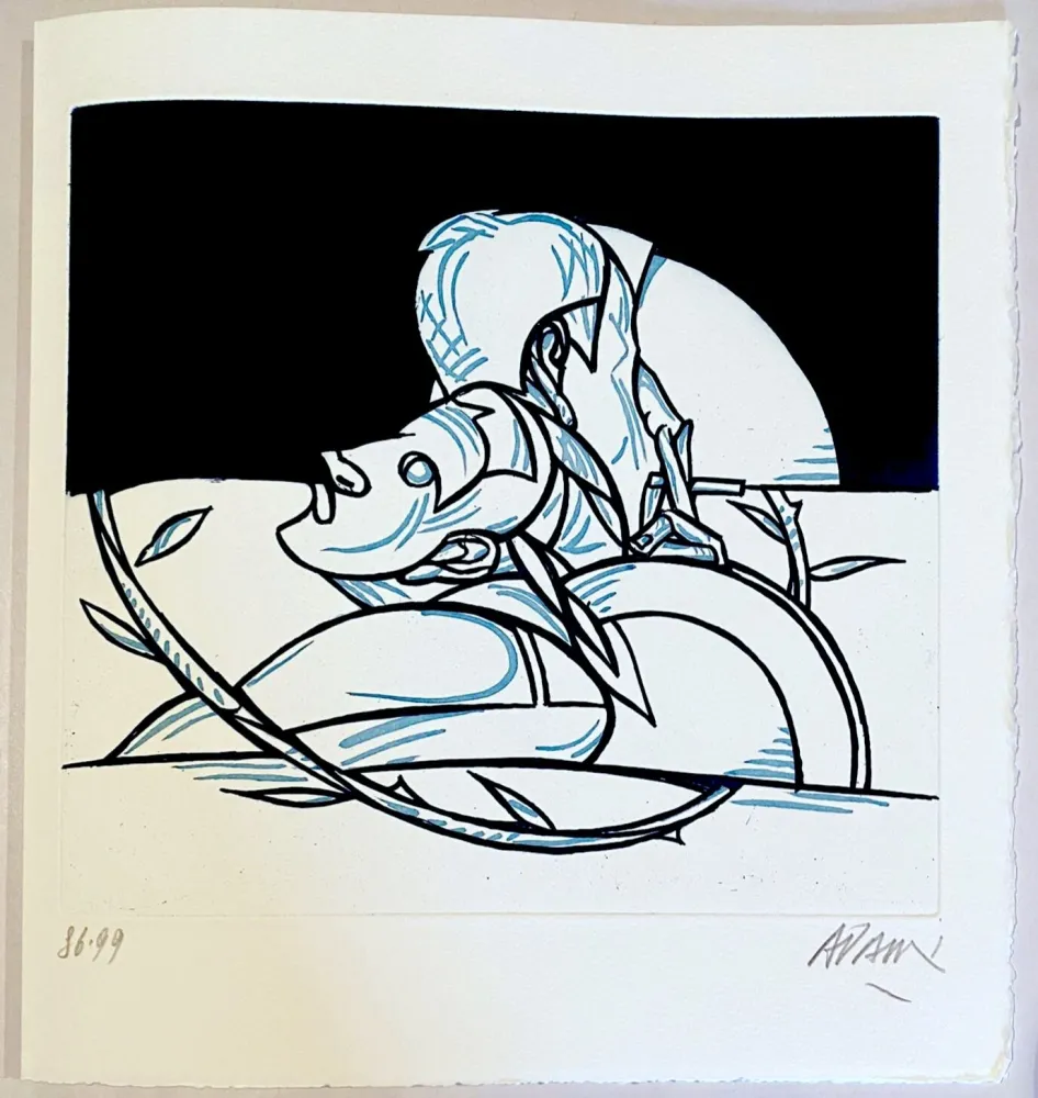 Água-Forte Adami - Les mots n'ont plus de bouche