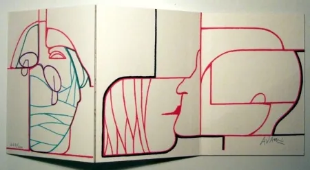 Livro Ilustrado Adami - Liberté des libertés. Dessins de Mirò