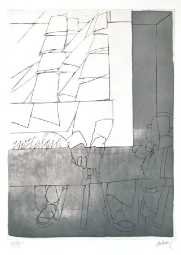 Água-Forte E Água-Tinta Adami - Sans titre