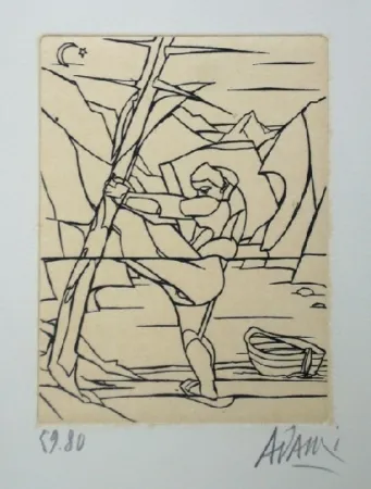 Água-Tinta Adami - Sans titre