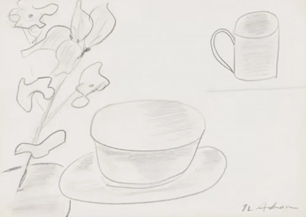 Múltiplo Adnan - Untitled (Teacup)