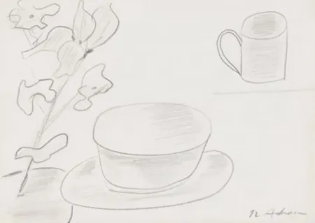 Múltiplo Adnan - Untitled (Teacup)