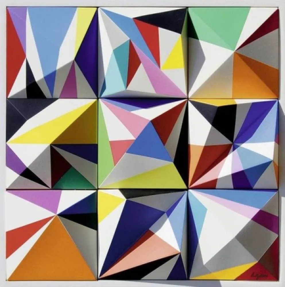 Litografia Agam - Andromedar IV