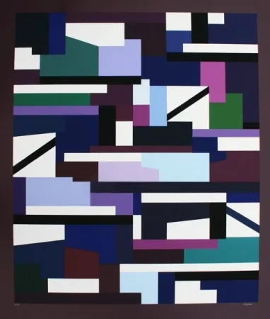 Serigrafia Agam - Composition cinétique