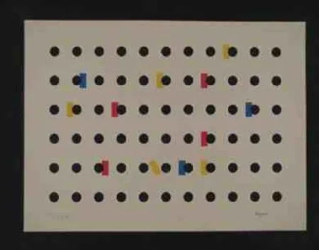 Serigrafia Agam - Sans titre