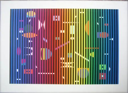 Serigrafia Agam - Sans titre