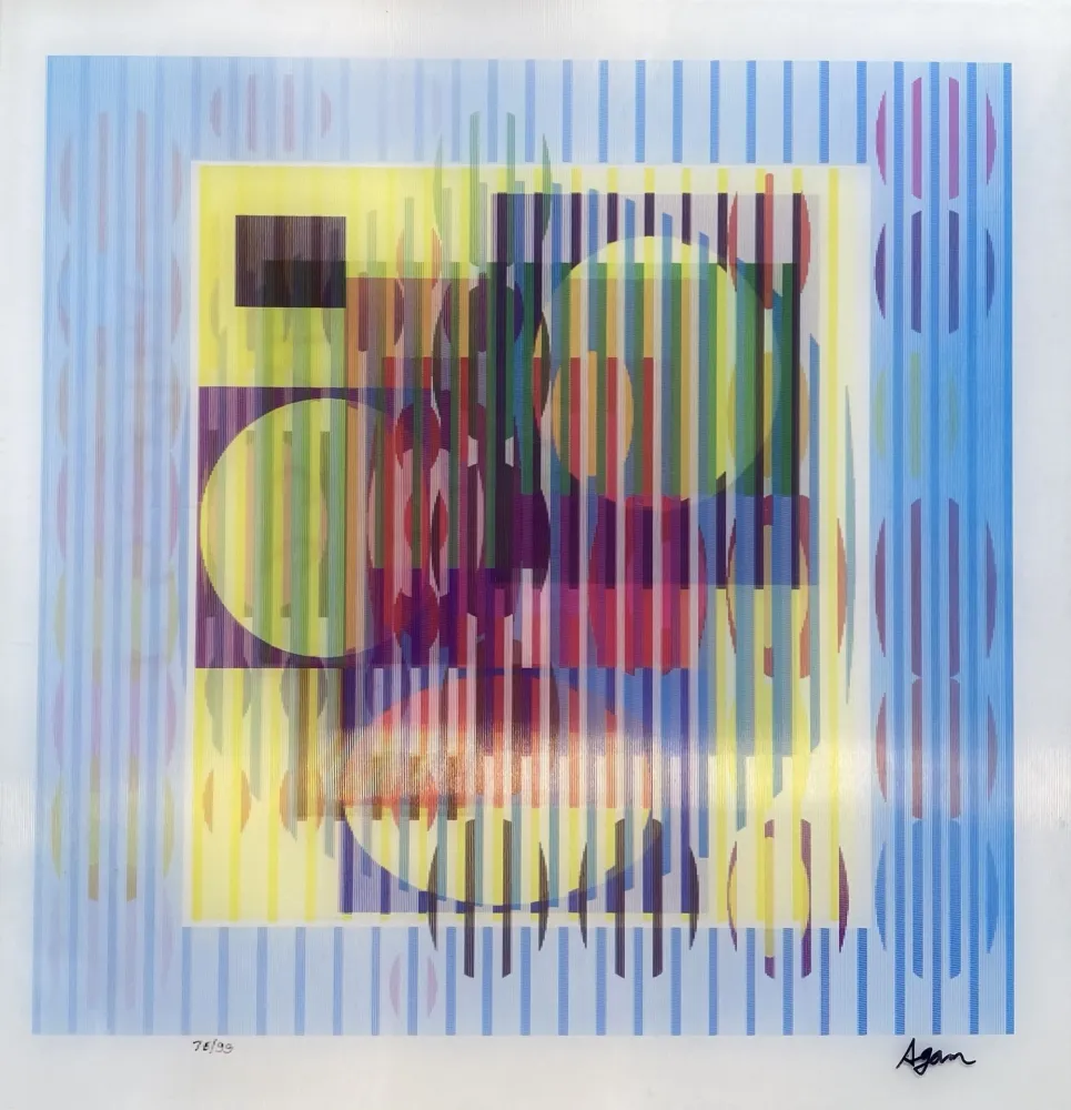 Múltiplo Agam - Yellow Haze, from The Evolution Suite I, C