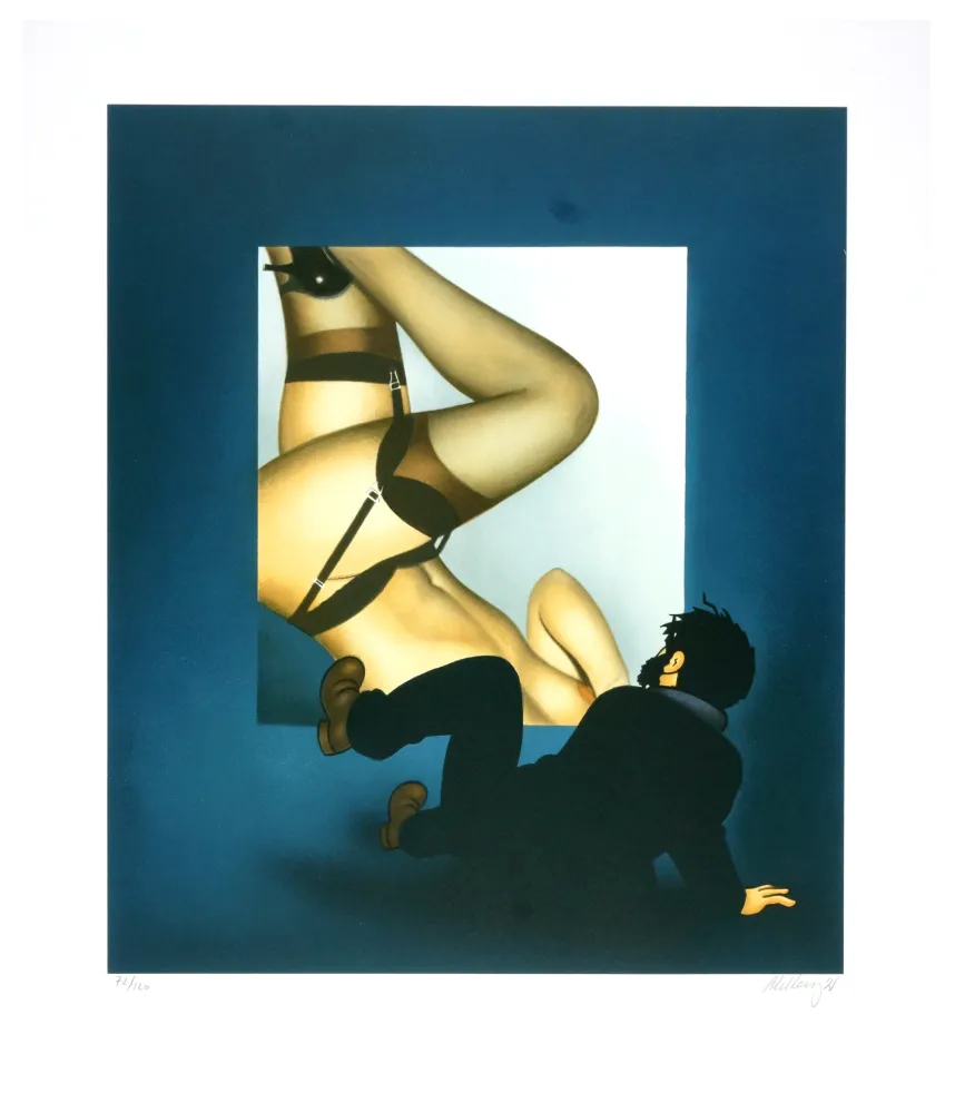 Litografia Ahlberg - The Fall