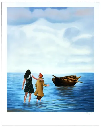 Litografia Ahlberg - The Getaway