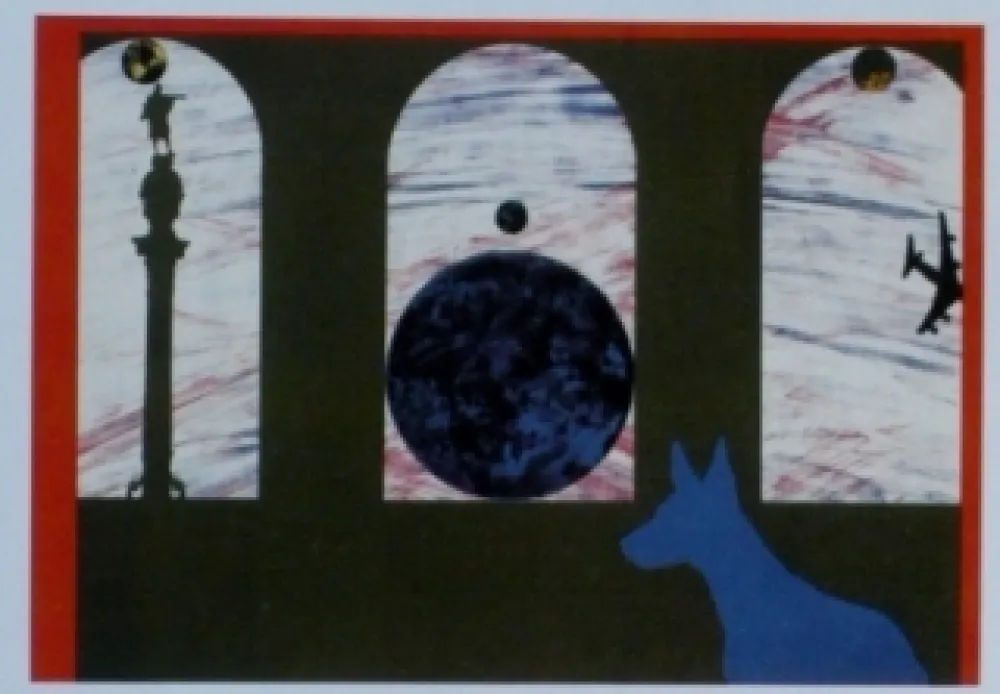 Litografia Al Bengston - BA 2