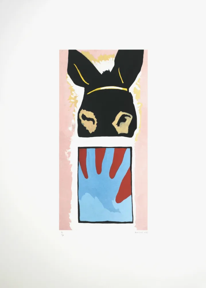 Litografia Alberola - L'Ane, 1995 - Hand-signed!