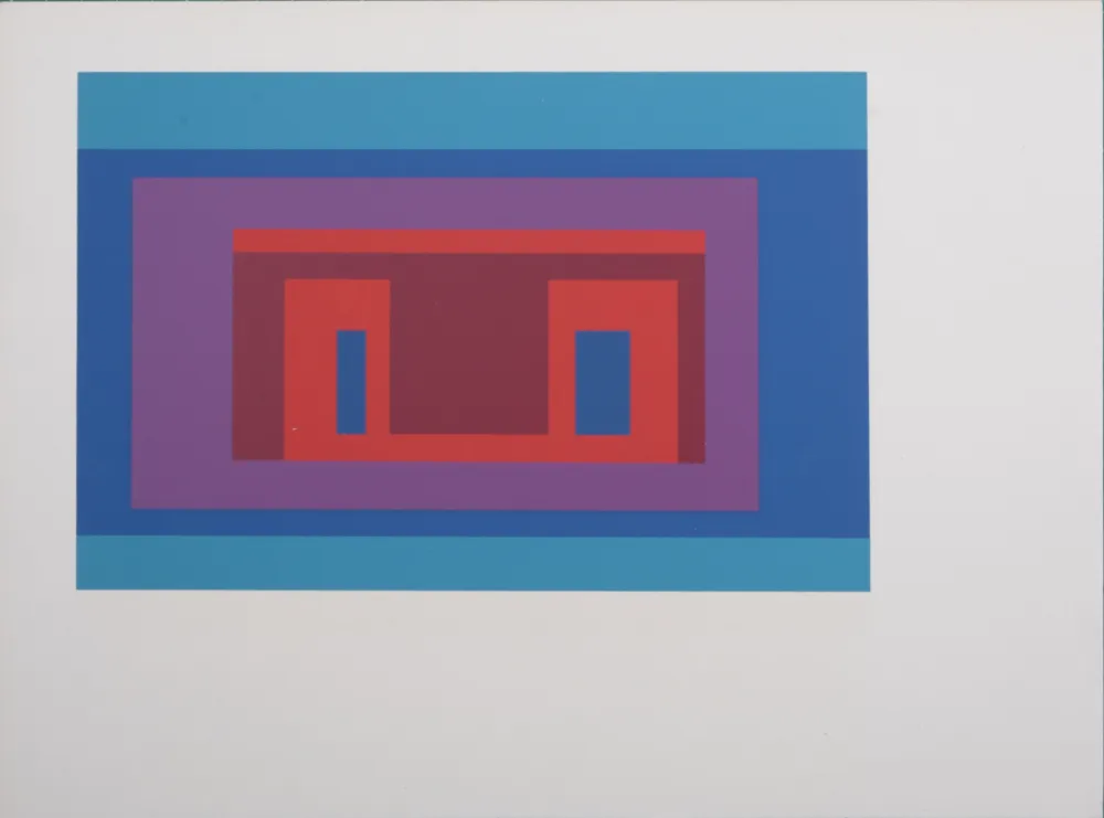 Serigrafia Albers - 10 Variants (B), 1971