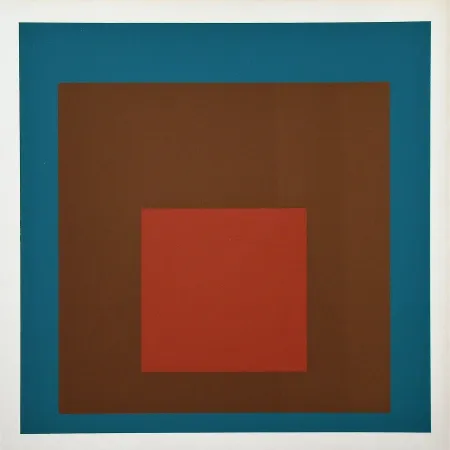 Serigrafia Albers - At Night, 1958