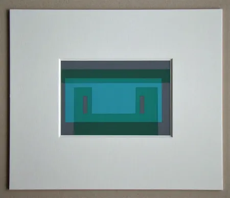 Serigrafia Albers - Chalk Green Façade