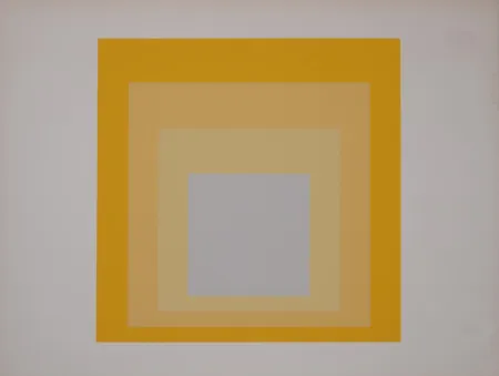 Serigrafia Albers - Formulation Articulation II (D), 1972