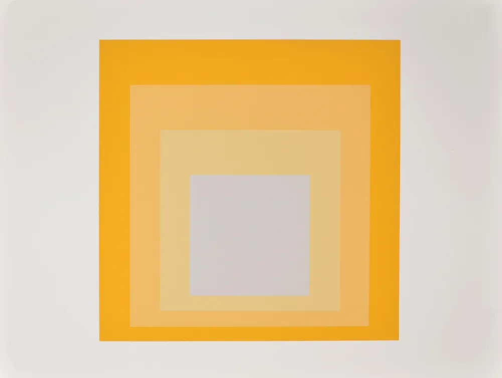 Serigrafia Albers - Formulation Articulation #K (Grand format), 1972