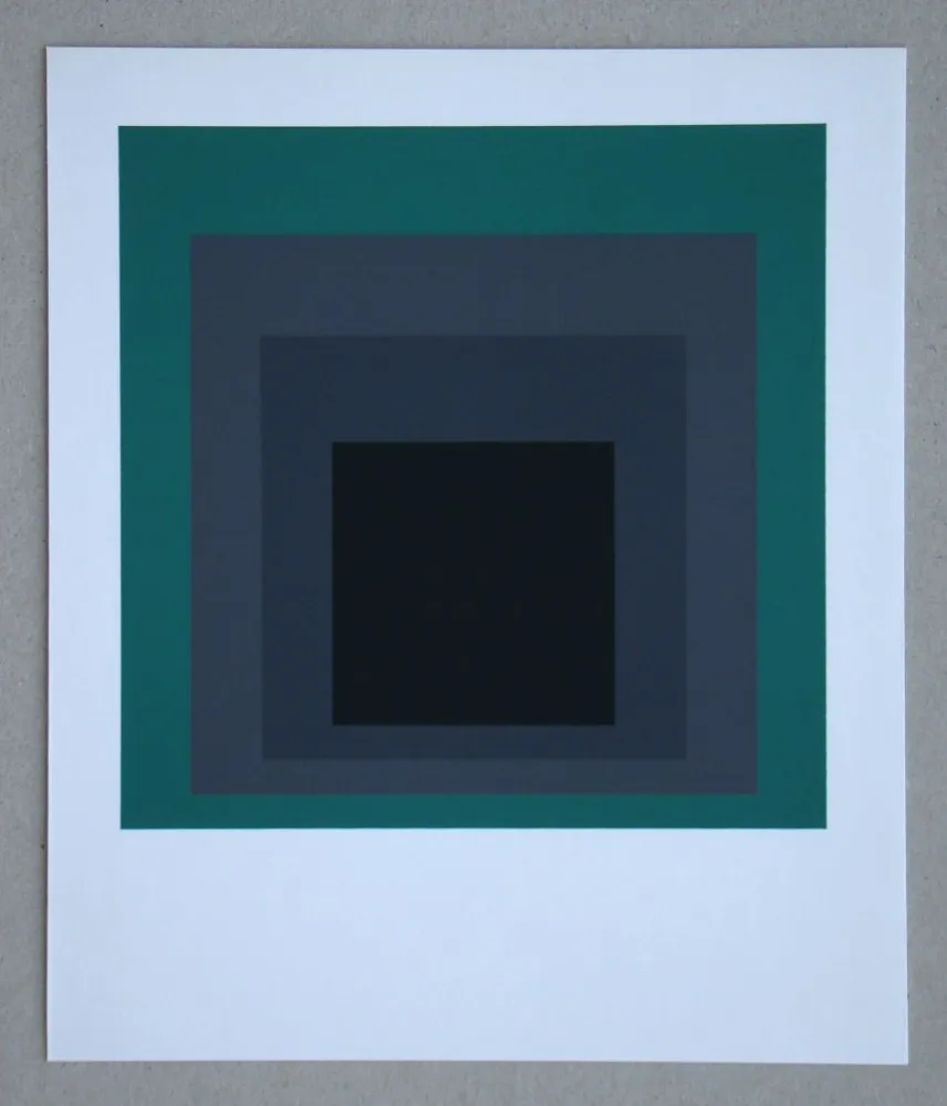 Serigrafia Albers - Grisaille and Patina