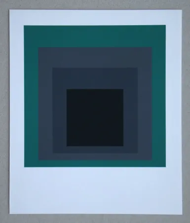 Serigrafia Albers - Grisaille and Patina