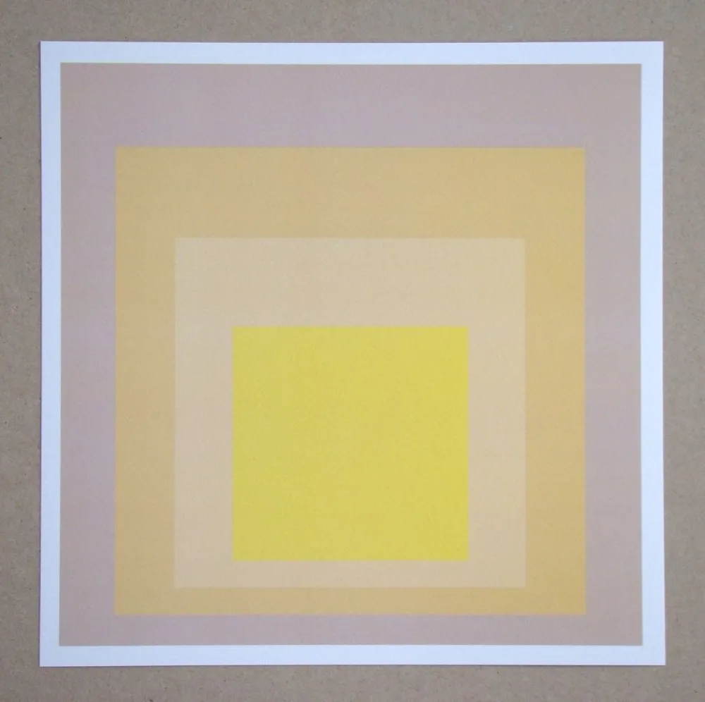 Serigrafia Albers - Homage to the Square