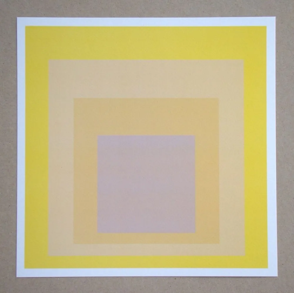 Serigrafia Albers - Homage to the Square