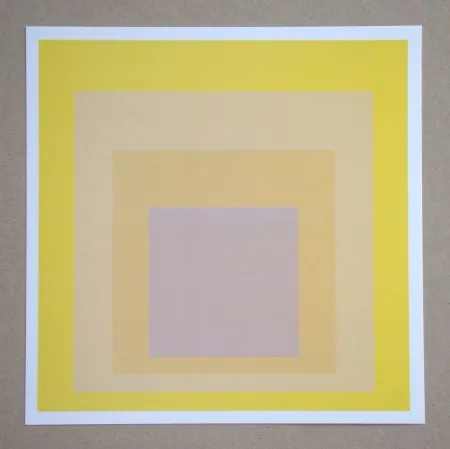 Serigrafia Albers - Homage to the Square