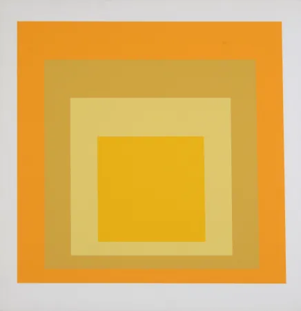 Serigrafia Albers - Homage To the Square (A), 1971