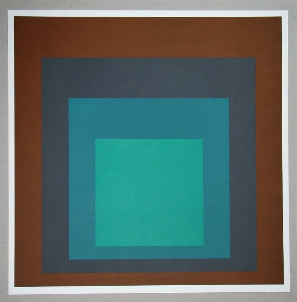Serigrafia Albers - Homage to the Square SP-1 