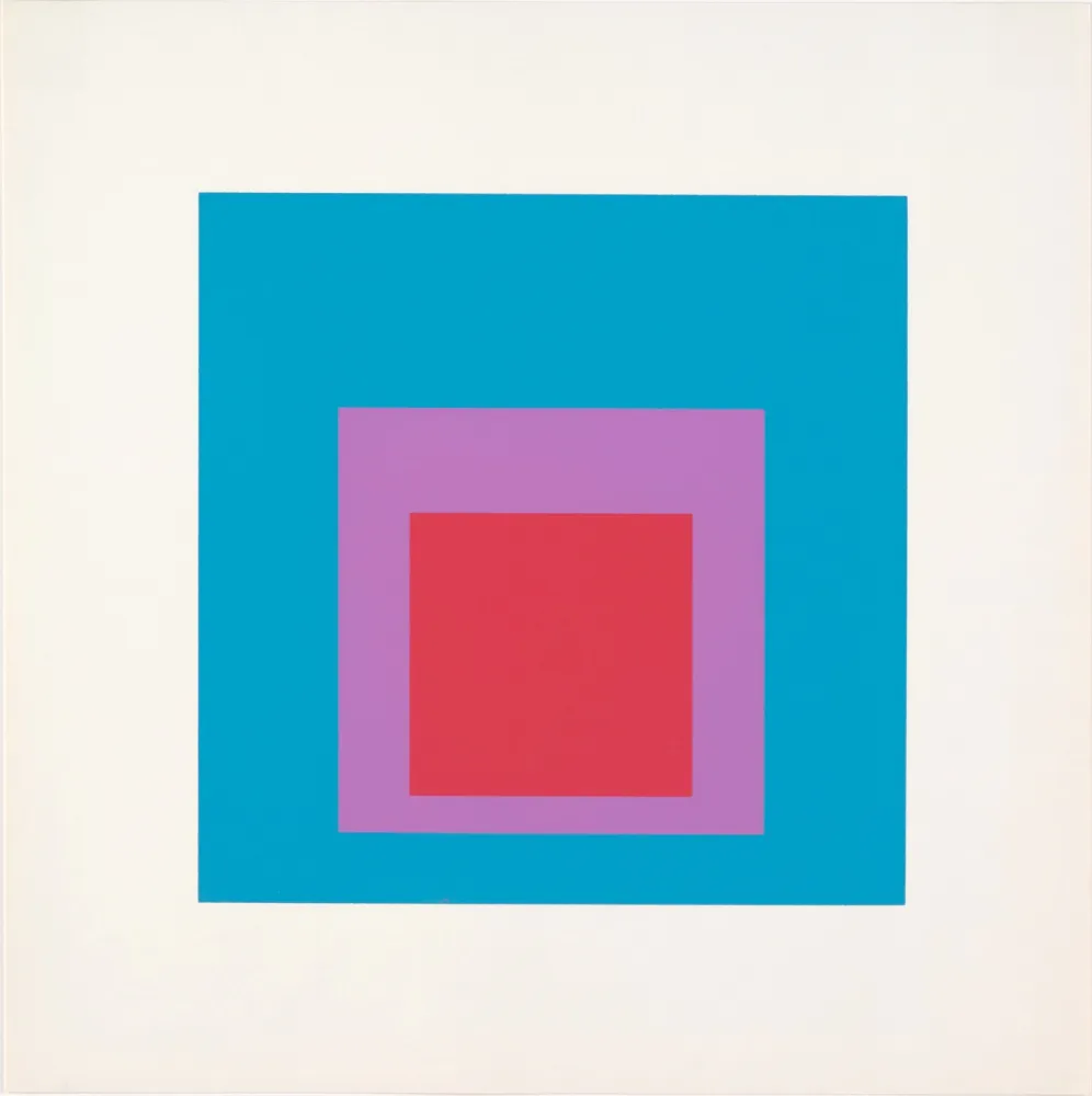 Serigrafia Albers -  Homage to the Square: Ten Works by Josef Albers (#VI), 1962