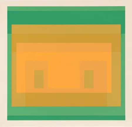 Serigrafia Albers - I-S Va 6, from Six Variants