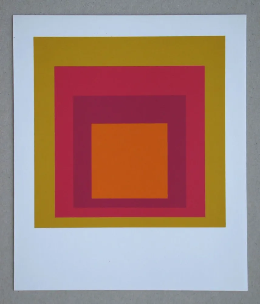 Serigrafia Albers - La Tehuana