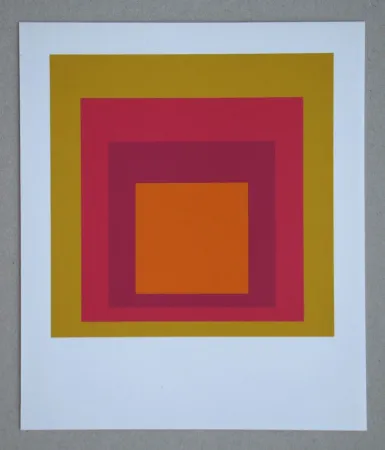 Serigrafia Albers - La Tehuana