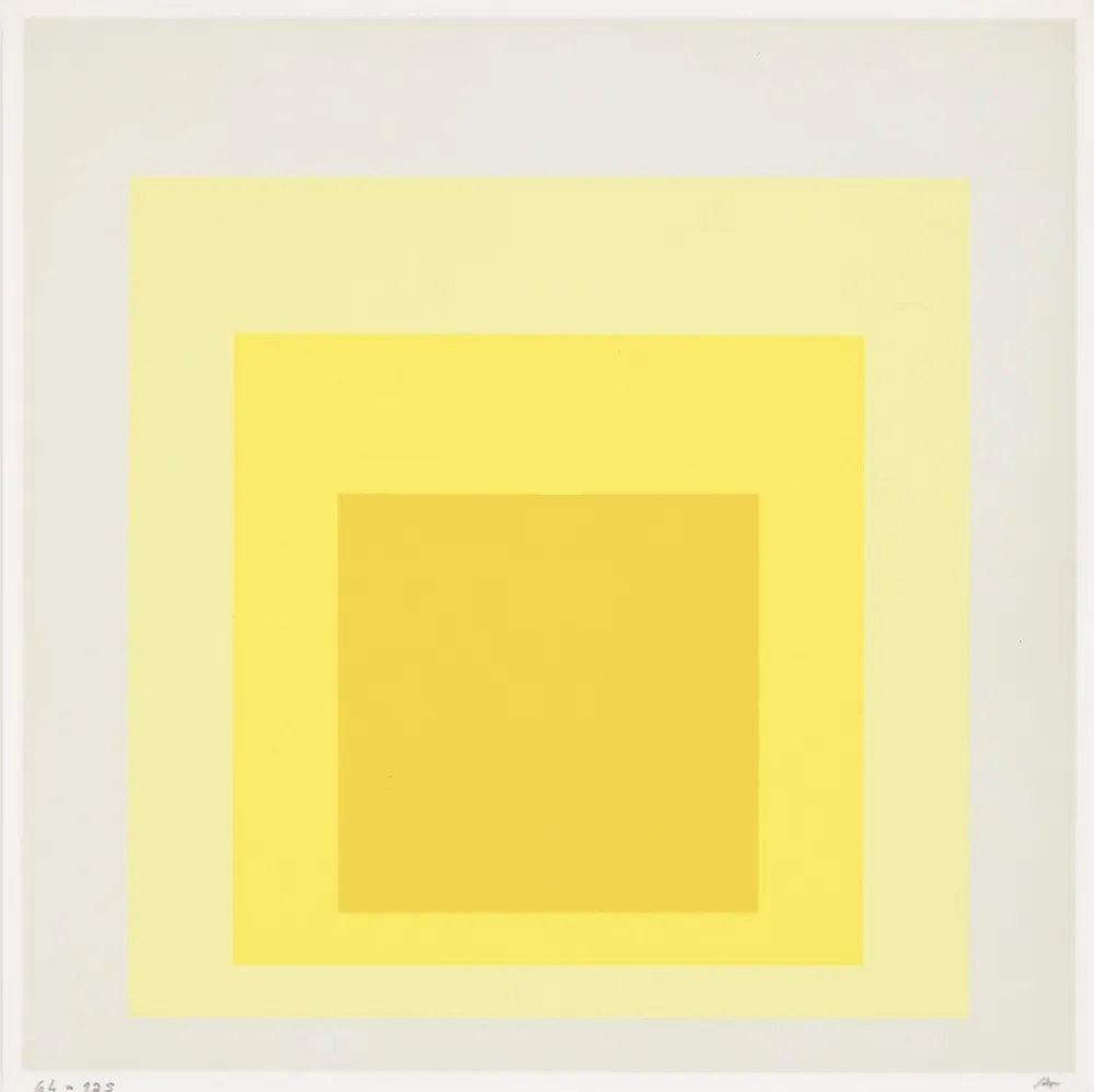 Serigrafia Albers - Orange