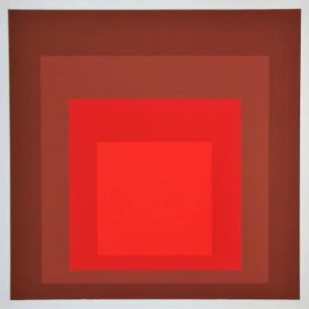 Serigrafia Albers - R-I d-5, 1969