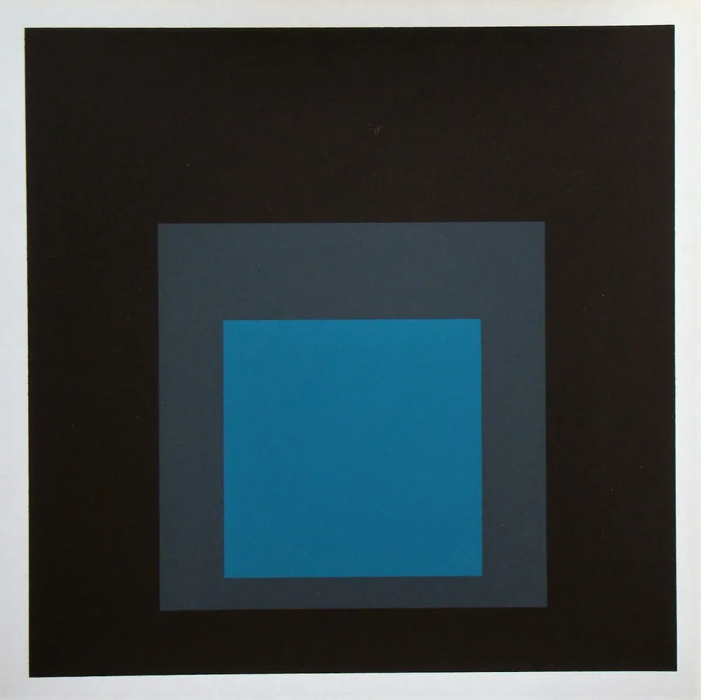 Serigrafia Albers - Set Off, 1960
