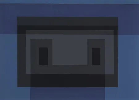 Serigrafia Albers - Variant VII, from 10 variants