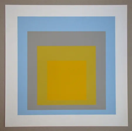 Serigrafia Albers - Wide Light, 1962