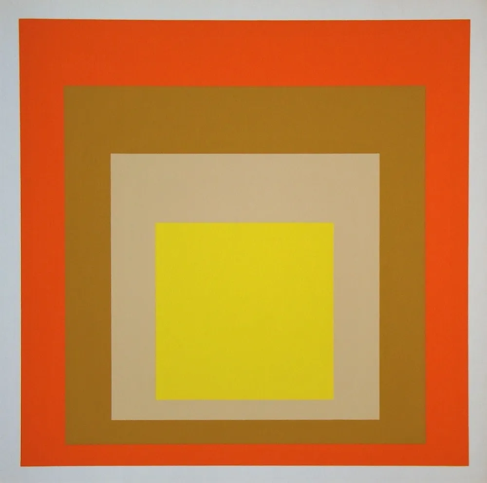 Serigrafia Albers - Yes Sir, 1955