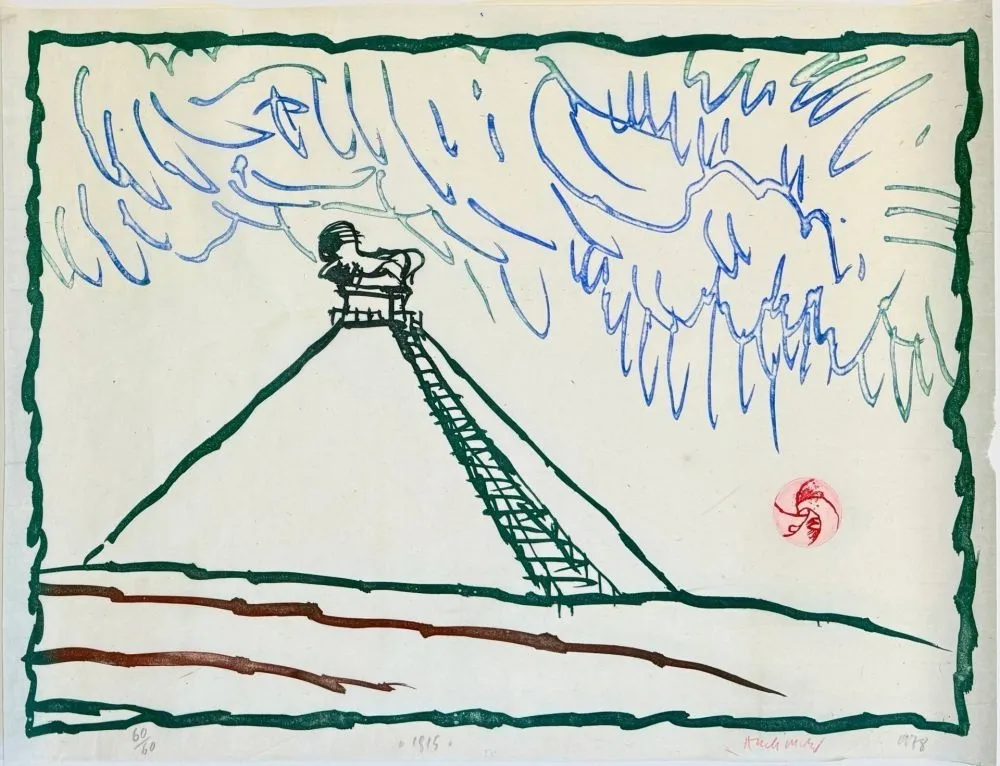 Água-Forte Alechinsky - 1815