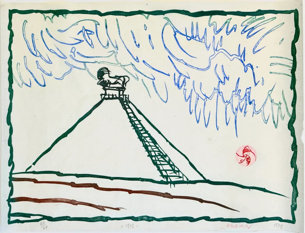 Água-Forte Alechinsky - 1815