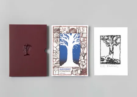 Gravura Alechinsky - A l'imprimerie 