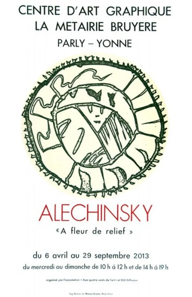 Cartaz Alechinsky - Affiche À FLEUR DE RELIEF
