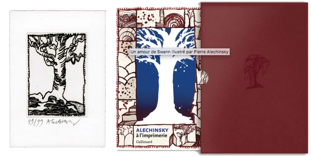 Gravura Alechinsky - Alechinsky à l'imprimerie