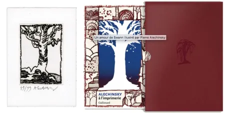 Gravura Alechinsky - Alechinsky à l'imprimerie