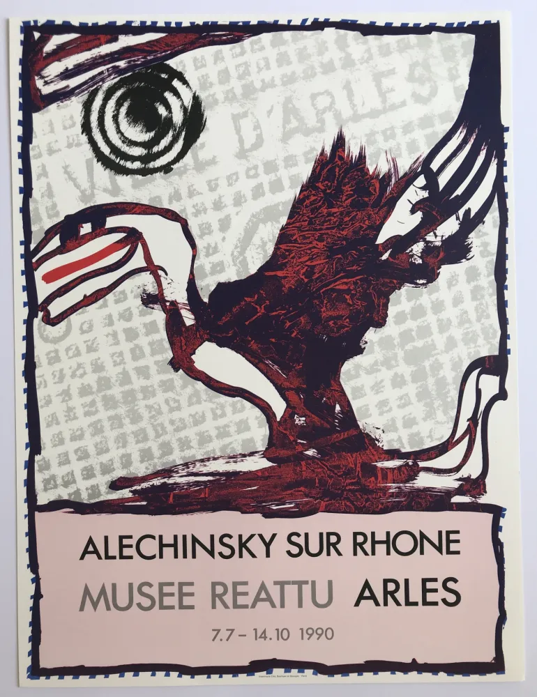 Cartaz Alechinsky - Alechinsky sur Rhône