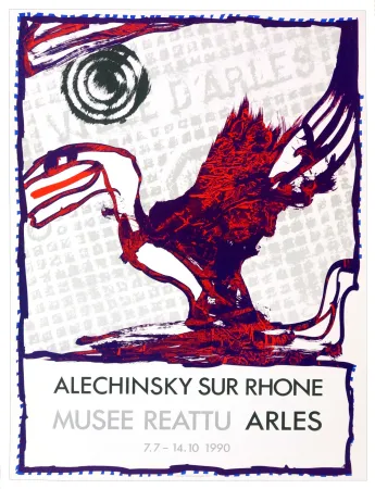 Cartaz Alechinsky - Alechinsky sur Rhône