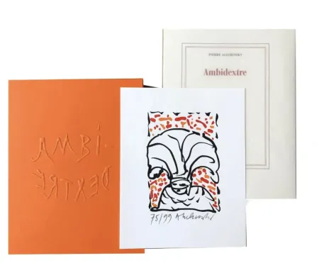 Livro Ilustrado Alechinsky - Ambidextre
