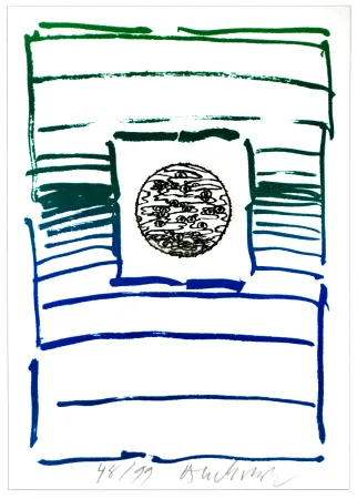 Litografia Alechinsky - André Breton/Pierre Alechinsky